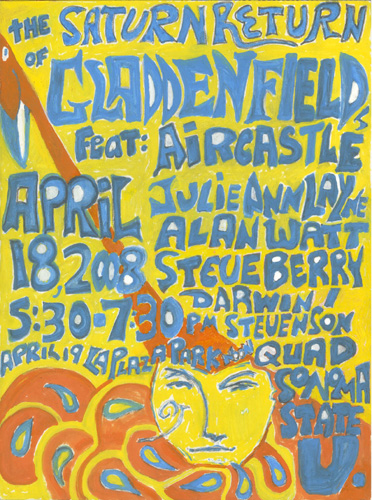 2008 - Be There Now Concert - poster